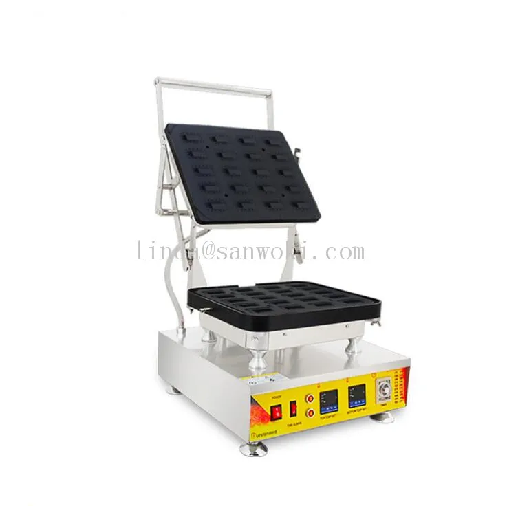 110V 220V электрический цифровой дисплей прямоугольник коробка для яиц из кожи машина вафельница 20 штук/пресс-форма с антипригарным покрытием для яиц из пусть жаровня машина
