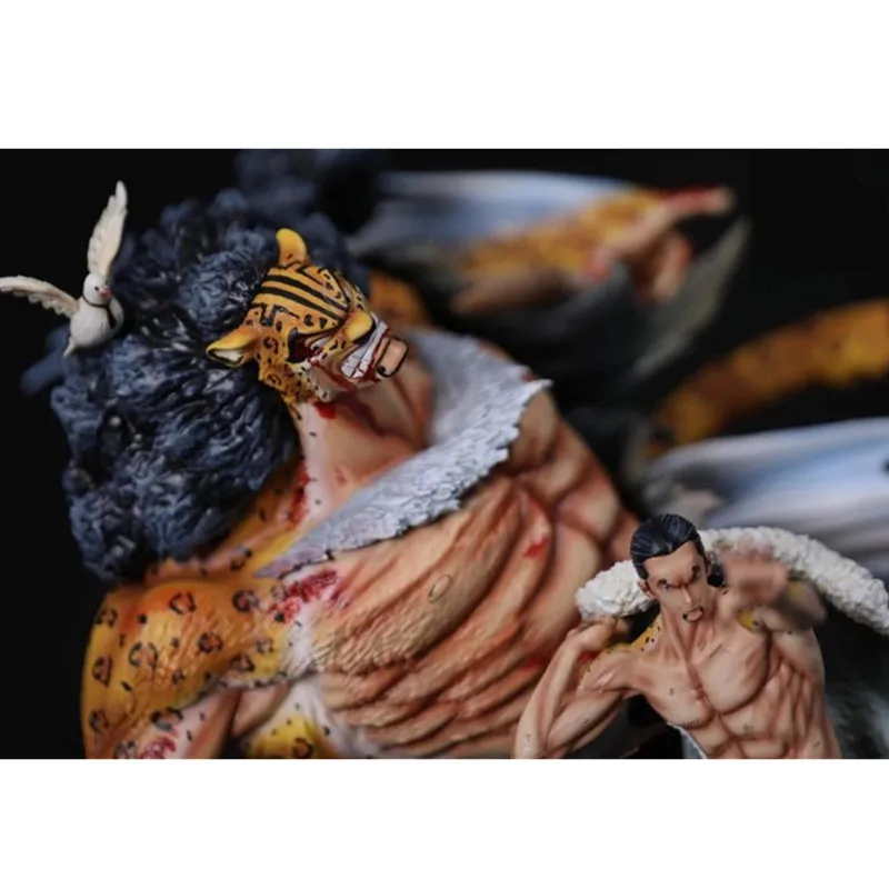 50 см аниме ONE PIECE Rob Lucci CIPHER POLNo.9 капитан 1/8 смола фигурка Коллекция Модель игрушки M3580
