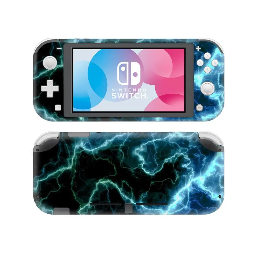 NS NX аксессуары виниловая кожа Наклейка для nintendo Switch Lite Защитная крышка наклейка виниловая кожа для кожи наклейка s 0275 - Цвет: Серый