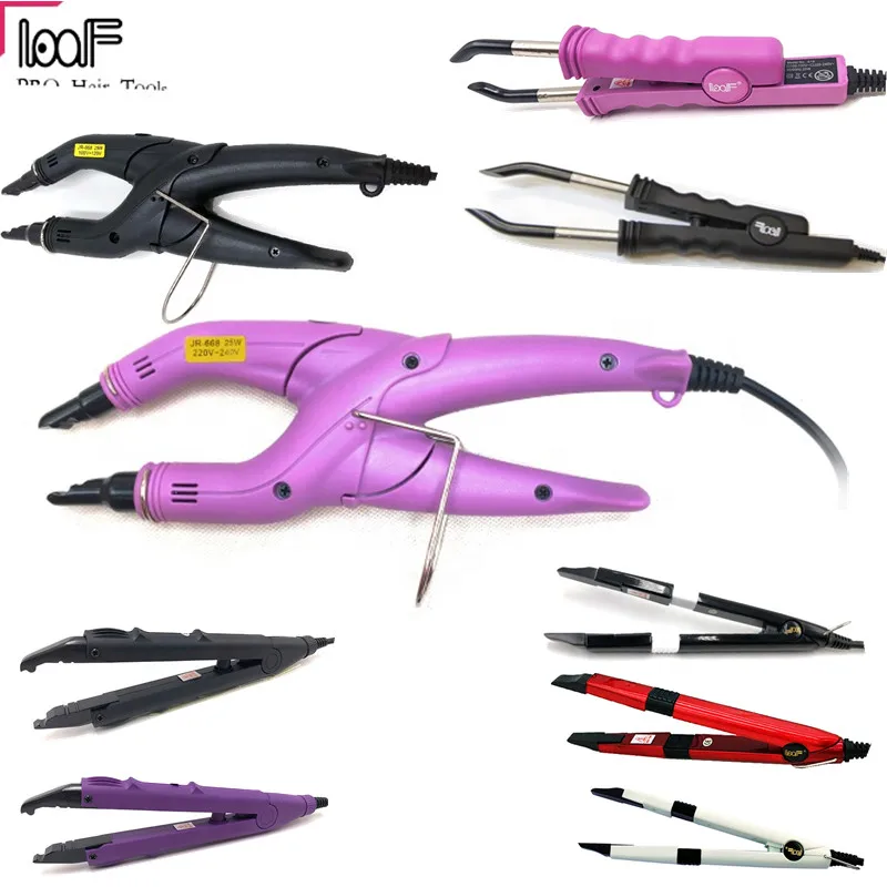 

Newest LOOF L-611 Professional Mini Temperature Constant Hair Extension Iron Heat Keratin Fusion Connector Tools