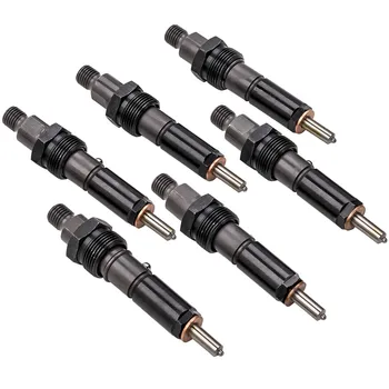 

6 pcs Fuel Injectors 50hp For Dodge Cummins 5.9L 6BT Diesel 89-93 3919350