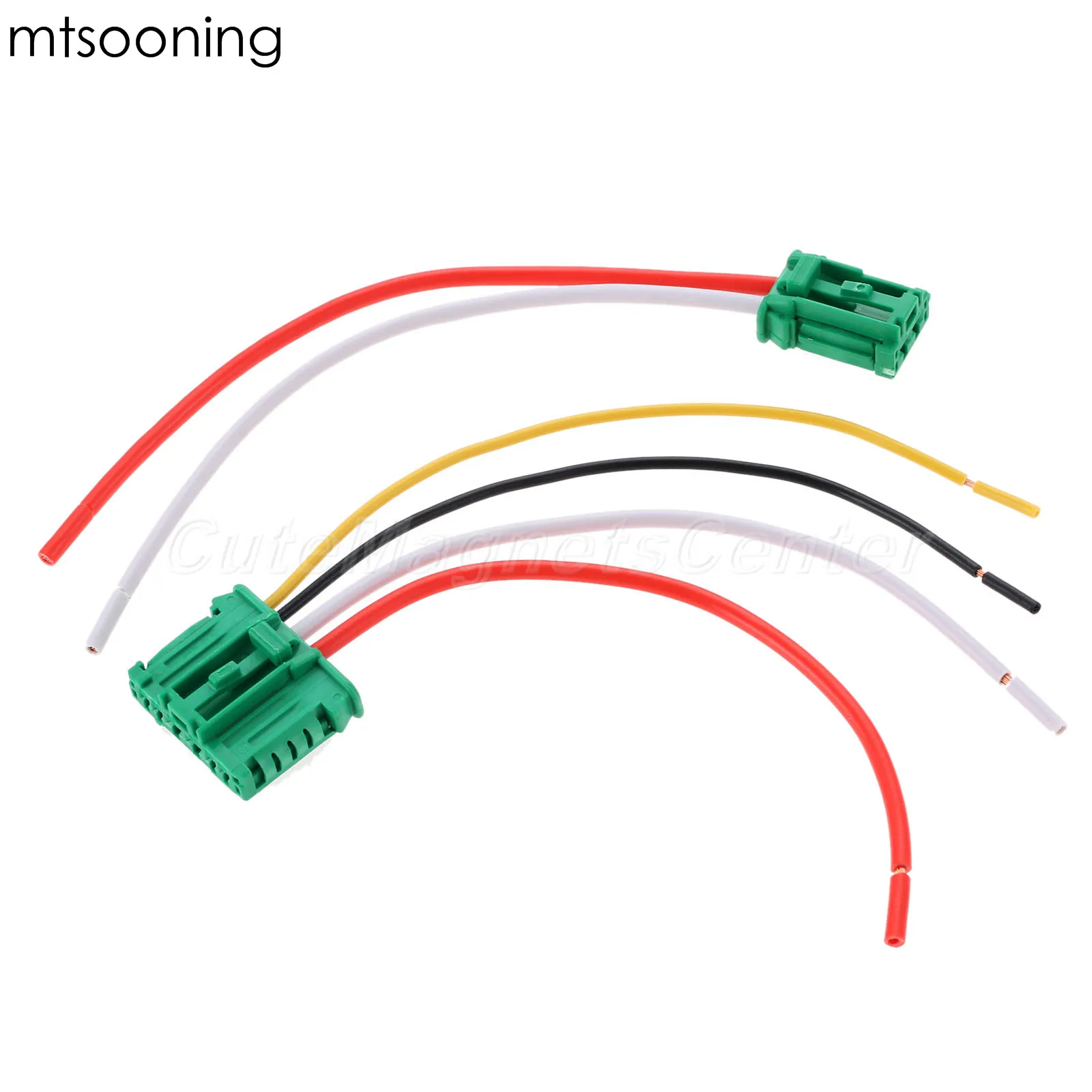 Mtsooning 2x нагревательный модуль управления вентилятором резистор штекер с 6 проводами для Renault Twingo Scenic II Megane peugeot 406 Citroen C5 C3