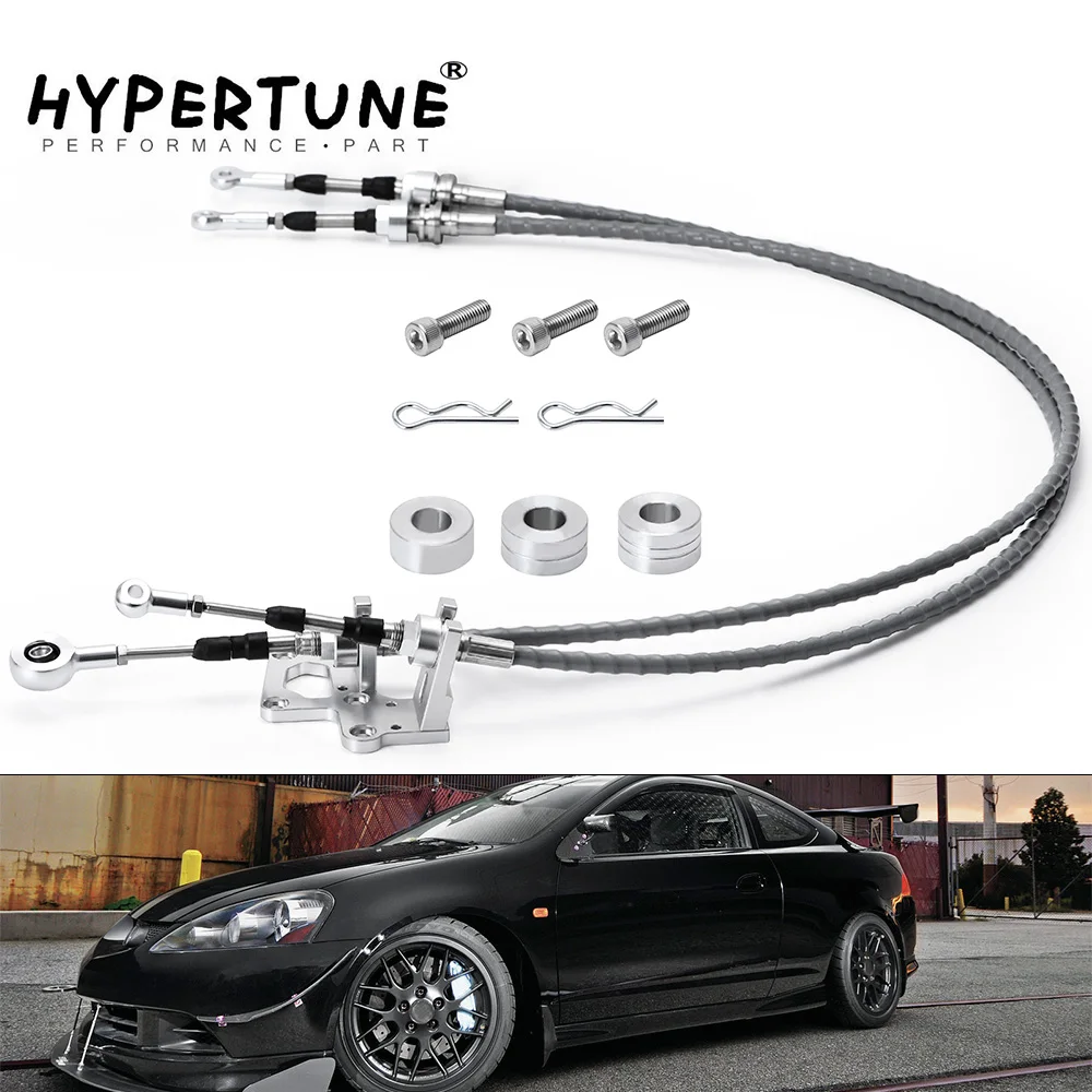 

Shifter Cables With Trans Bracket Shift Linkage For RSX K20 K20A K24 K Series EG EK DC2 Race Type-S & K-Swap Vehicles HT-SBP04