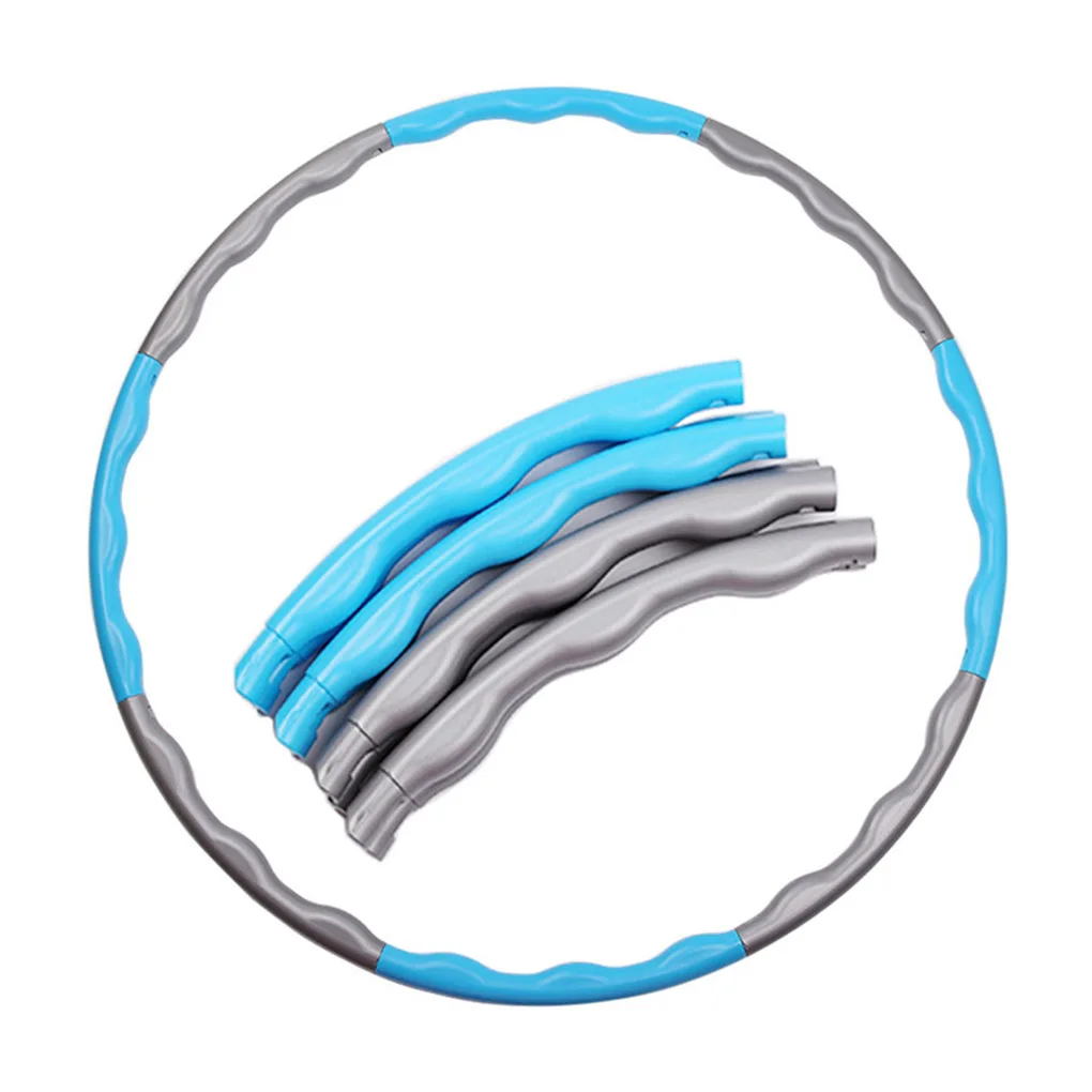 

Removable Fitness Hoop Waist Exercise Slimming Sports Hoops Yoga Massage Loop Gymnastics Ring Hard Tube Circle Fitness Equipment