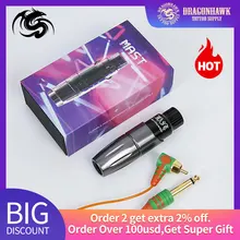 Профессиональная машина для перманентного макияжа, татуировка, Вращающаяся ручка, машина, пистолеты, картриджи, игольчатая машина, аксессуары для тату