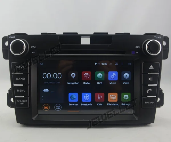Четырехъядерный 1024*600 HD экран Android 9,0 автомобильный DVD gps Радио Навигация для Mazda CX-7 2007- с 4G/Wifi, DVR, 1080P