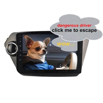 

Car Android 9.0 Player for KIA K2 RIO 2012 2015 tape recorder 4G Lte sim card Bluetooth GPS Radio Head Unit 2.5D IPS screen