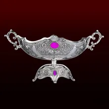 Серебряная Гондола, консоллу сиреневый камень. 7001M15STL