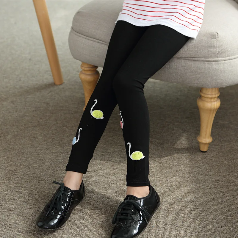 Girls Pants Kids Pants Girls Trousers Thin Leggings Spring Autumn 3-12 Years Girls