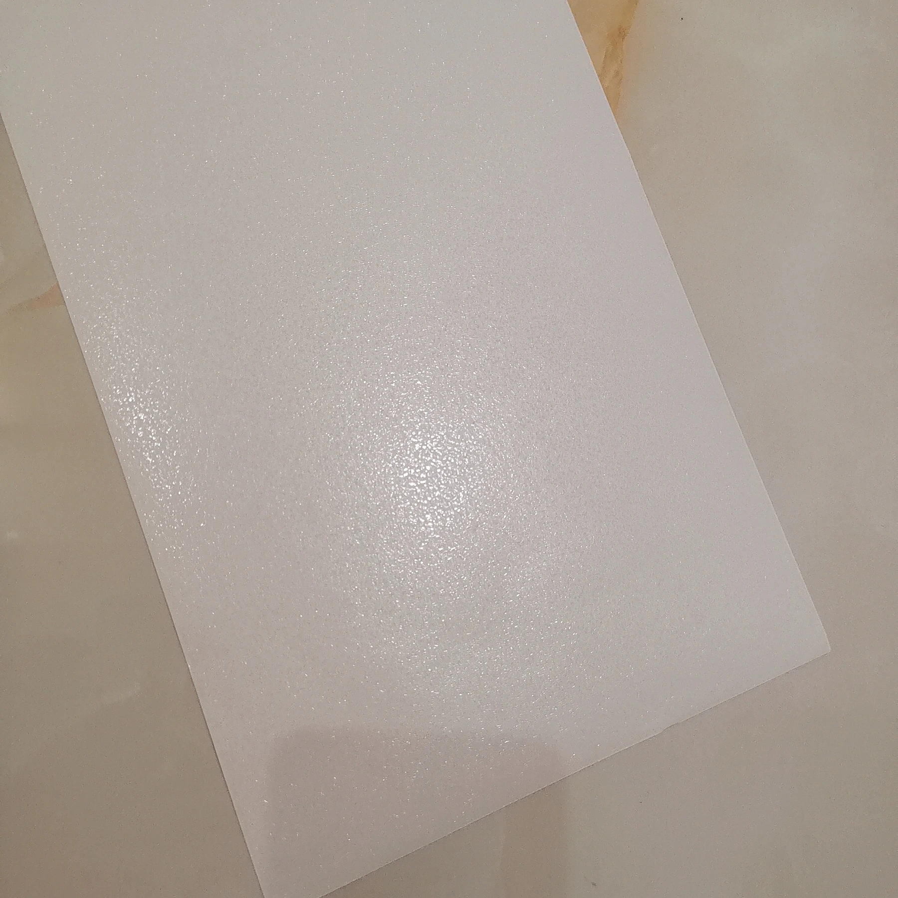 새로운 천으로 다이아몬드 스타일 라미네이터 기계 사진 용지 DIY 카드 297x210mm 50 시트/가방에 대한 콜드 라미네이팅 필름