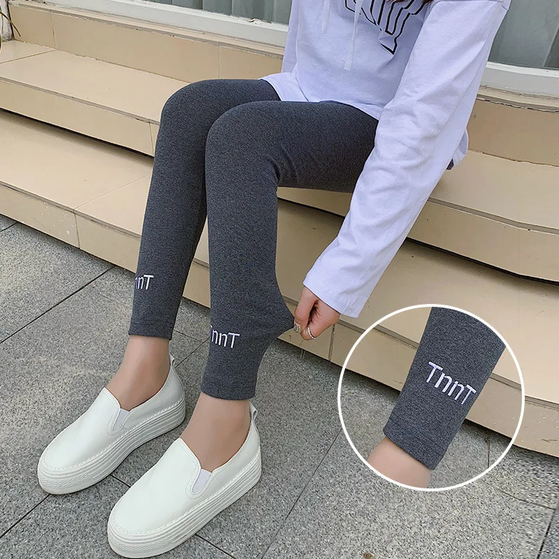 

Leggings for Pregnant Woman 2019 Autumn Outer Wear Fashion Mom Pregnant Women Pants Brushed Leggings Maternity Pants Skinny Oute