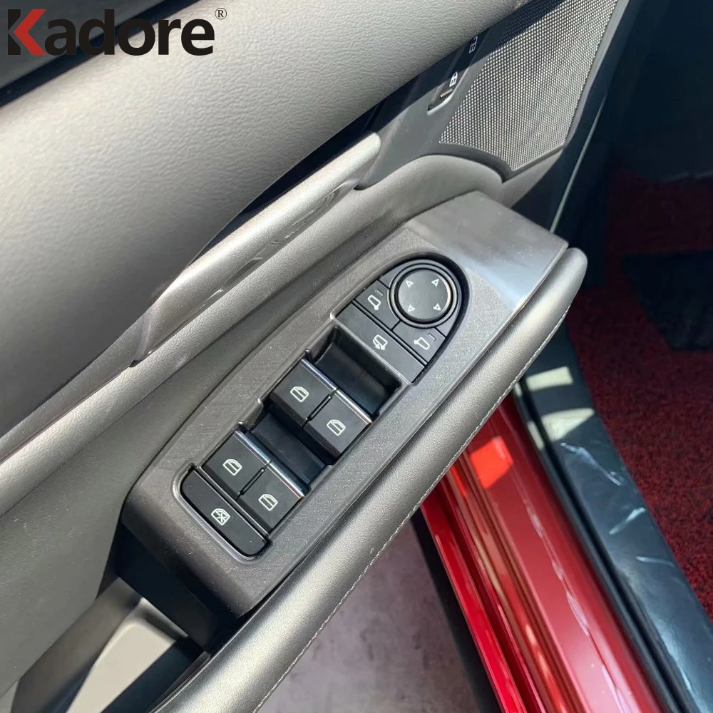 7 шт. наклейки из углеродного волокна на панель двери и окна для Mazda3 Mazda 3 Axela 2019 2020 |