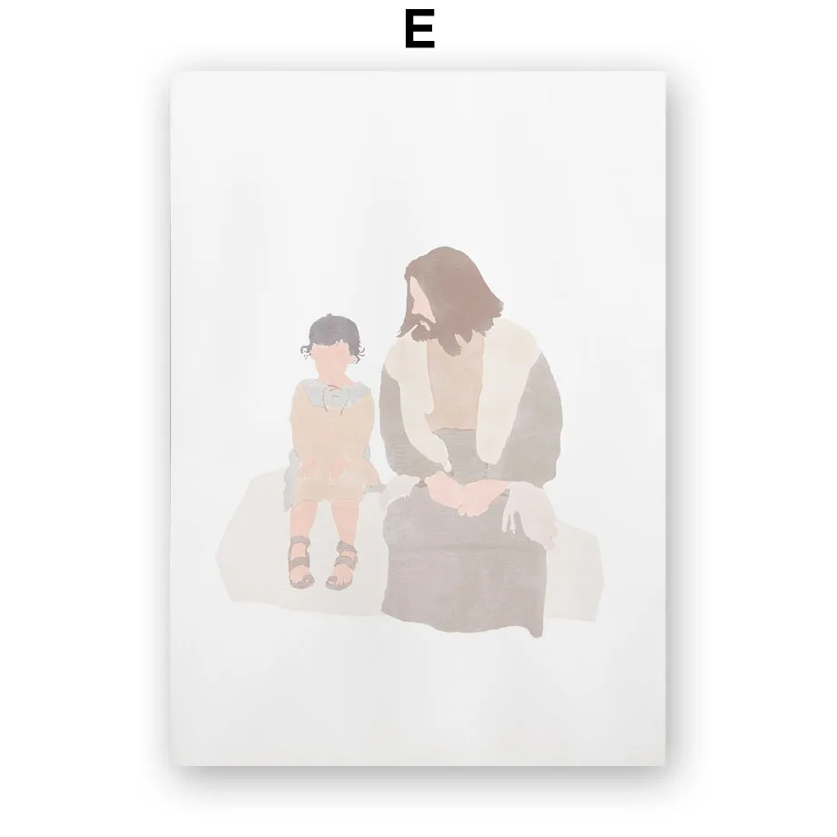 Wall-Art-Canvas-Painting-Holy-Jesus-Biblical-Stories-Nordic-Posters-And-Prints-Wall-Pictures-For-Living (7)