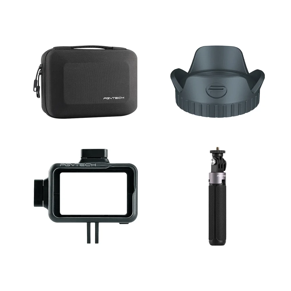 Для DJI OSMO экшн Мини Выдвижной Штатив капюшон сумка для хранения Защитный Чехол Открытый стрельба набор путешествия водонепроницаемая сумка