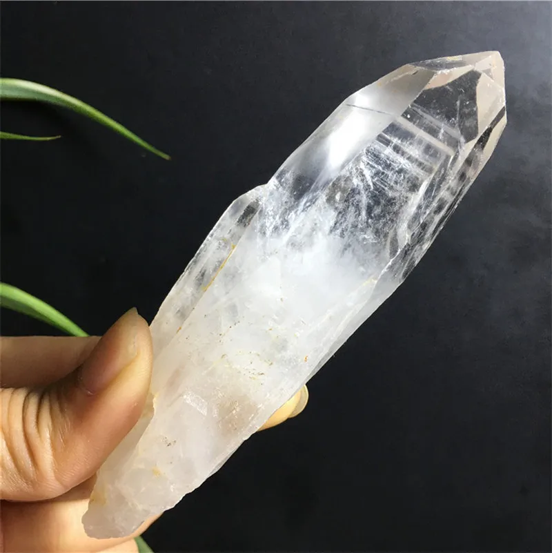 

Clear Natural Quartz Crystal Point Wand points Obelisk Healing Mineral samples stones