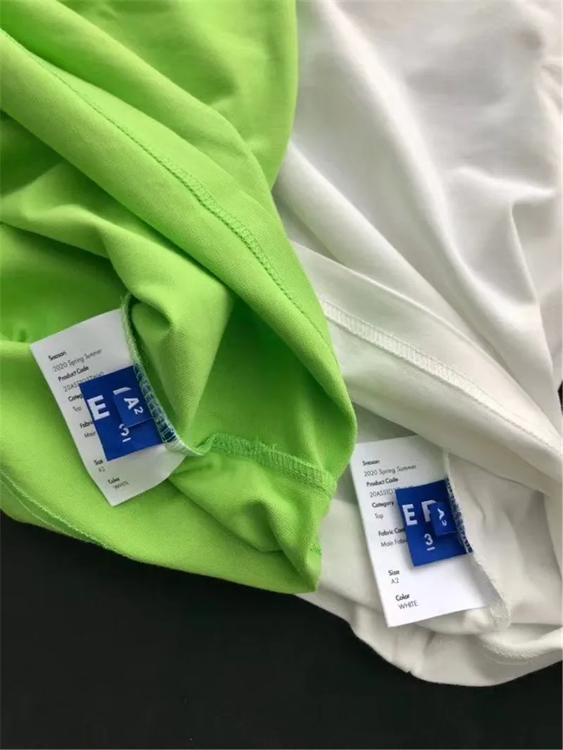 Мужская и женская футболка с абстрактным принтом Eart Ader Error ADERERROR 1:1 топ черного