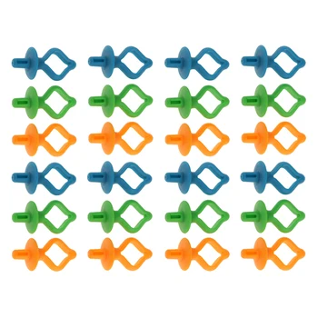 

24Pcs Bobbin Holder Clamps for Embroidery Quilting Sewing Thread, Colorful