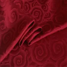 Китайская традиционная шелковая смесь вискозная жаккардовая ткань для винтажных женщин cheongsam