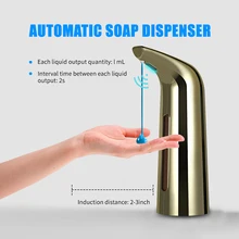 400 мл автоматический диспенсер для мыла, Бесконтактный дозатор мыла для жидкого шампуня, камера для мытья кухни в ванной комнате