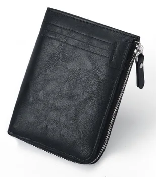 

New Wallet Men Soft PU Leather wallet with removable card Anti-theft multifunction wallet purse male clutch top quality