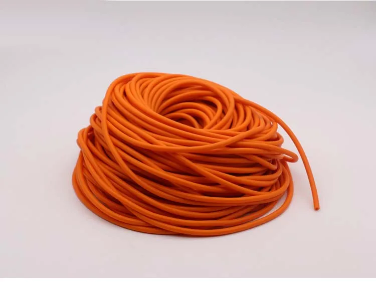 Natural Latex Slingshots Rubber Tube 0.5/1/2/3/4/5M for Hunting Shooting ID2mm OD Diameter High Elastic Tubing Band Accessories latex slingshot tube slingshot rubber band