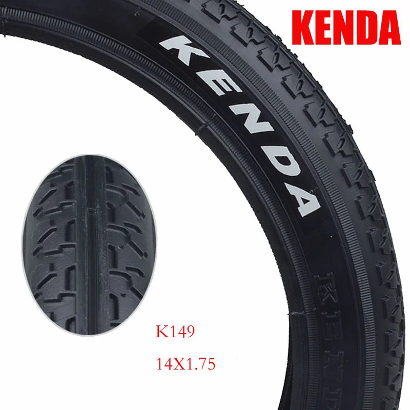 Детские велосипедные шины KENDA сверхлегкие складные для велосипеда 14X1.75 BMX