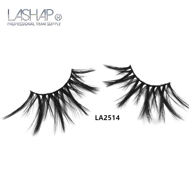 Новые LASHAP 25 мм длинные ресницы из искусственной норки Удлиненные с широким