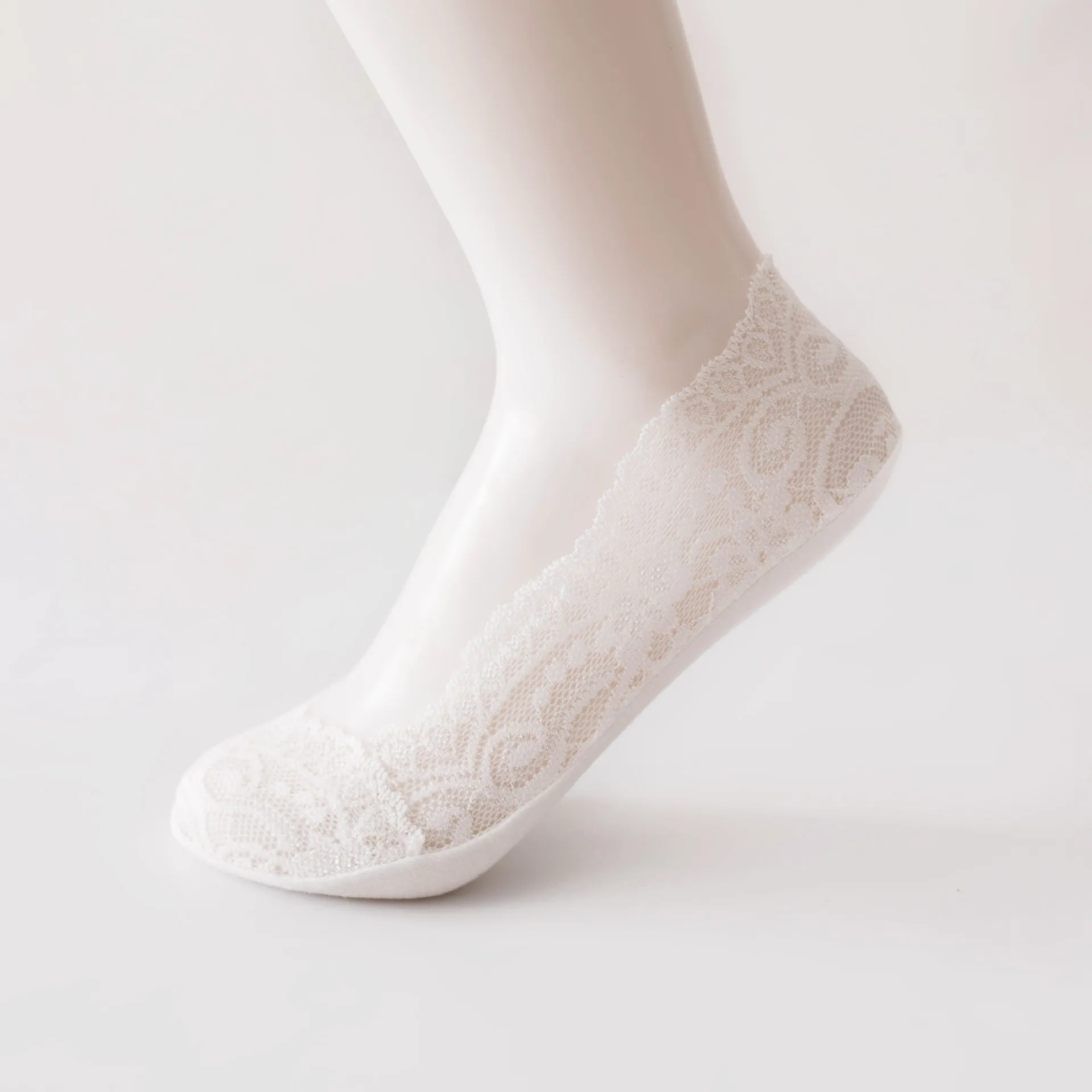 20 пара/лот; летние хлопковые женские короткие носки; модные носки; тапочки для девочек; удобные повседневные женские носки на высоком каблуке - Цвет: (1) white 20pair