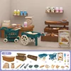 1/12 Forest Rabbit Animal Family breadshop Set Food Toy Miniature Dollhouse Furniture Accessories Birthday Gift Toys For Girls 5