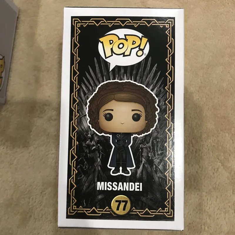 2019 NYCC эксклюзивный официальный Funko pop TV: Игра престолов Missandei Виниловая фигурка