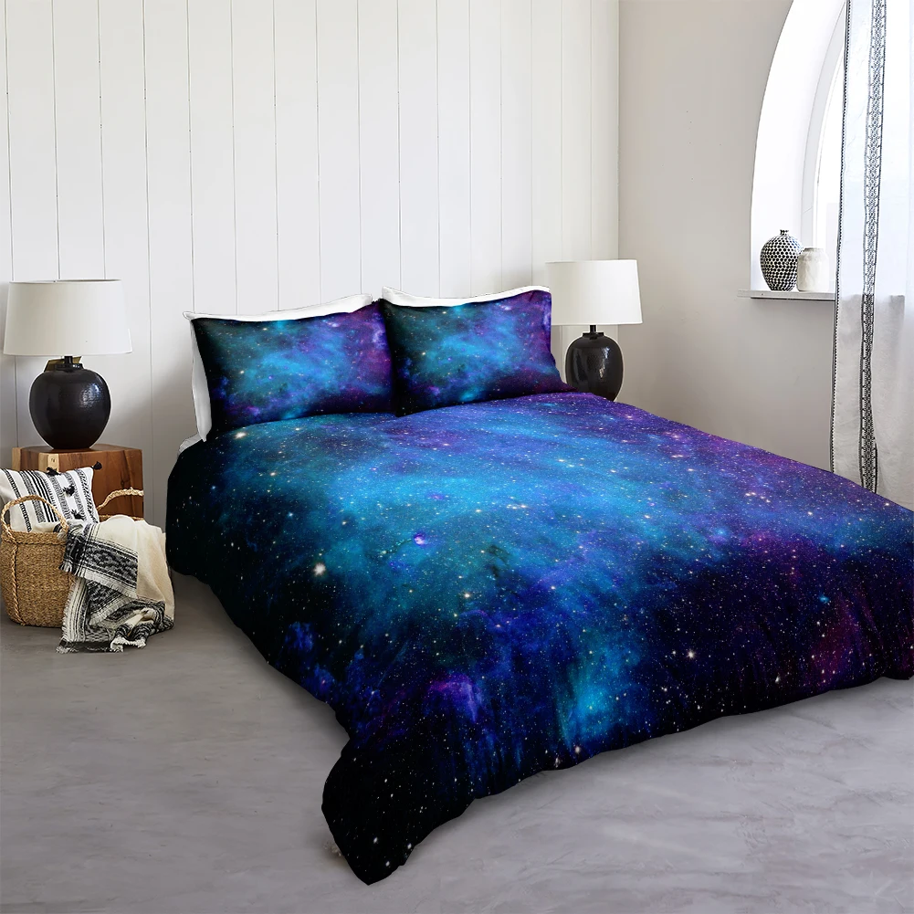 Galáxia conjunto de cama estrela espaço conjunto