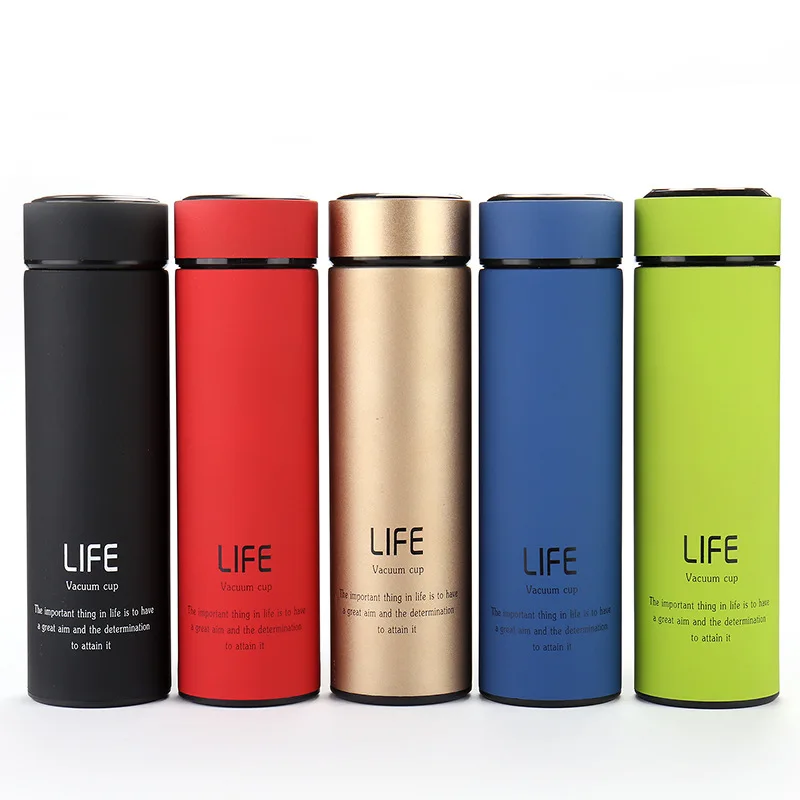 

Stainless Steel Vacuum Flask Sports Bottle Can Be Printed Logo Advertisement Business Customizable Tumbler a Generation of Fat