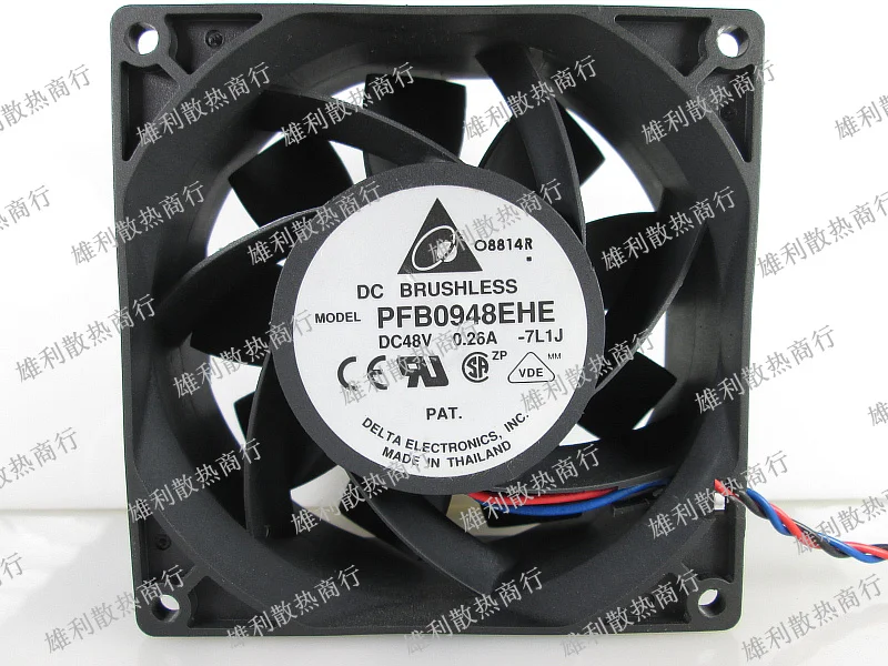 

1PCS NEW 9238 48V 0.26A 9CM PFB0948EHE 3wire Motor protection cooling fan Original