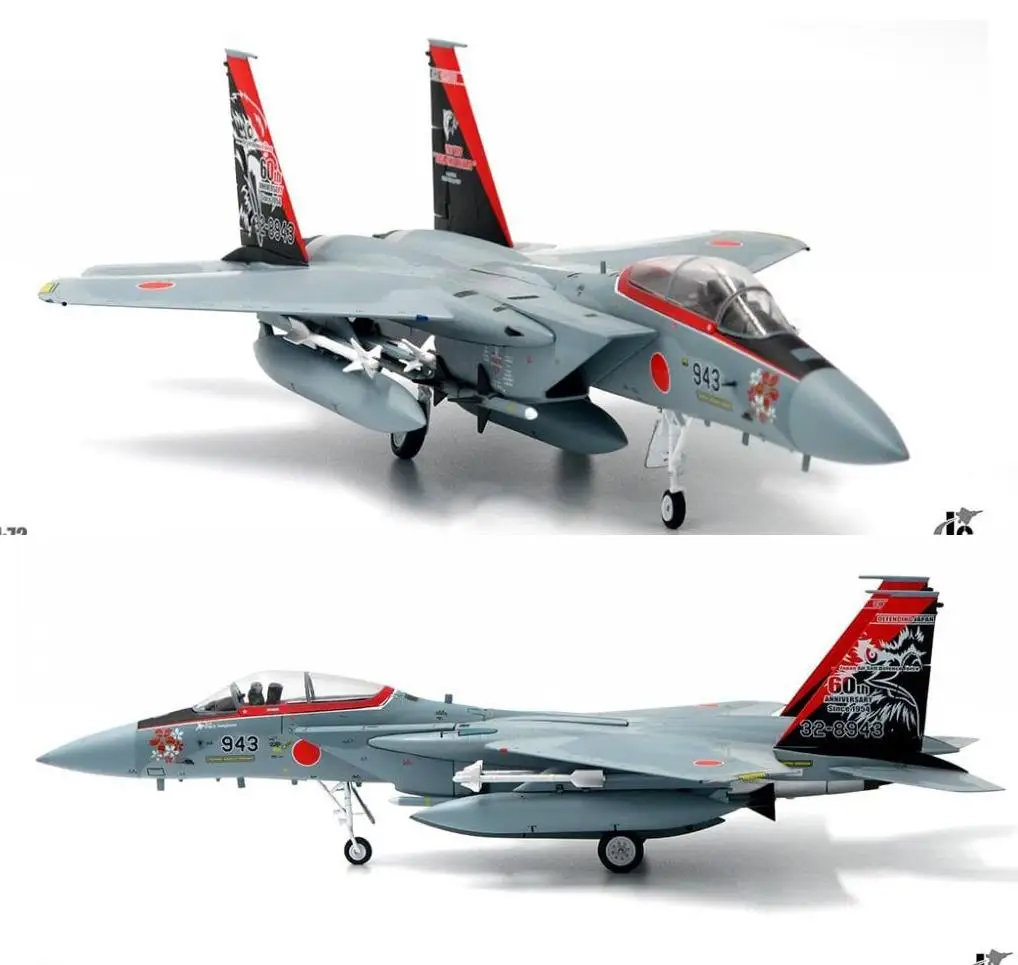 JC Крылья F-15J Орел JASDF боевые медведи 1/72 литой самолет модель самолета