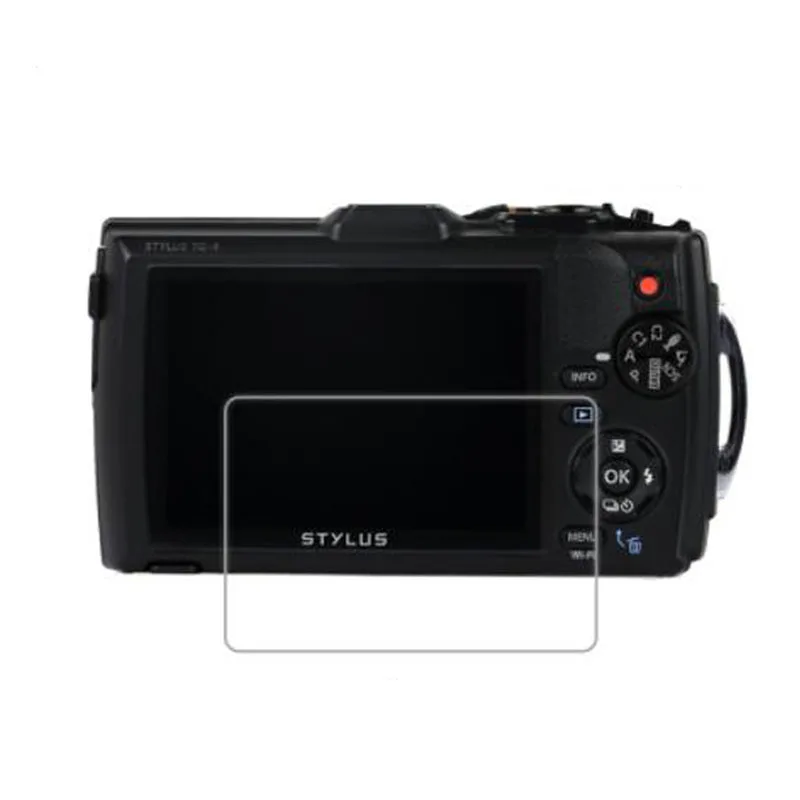 Pellicola Protettiva In Vetro Temperato 2X Per Olympus Resistente Tg3 Tg-4 Tg4 Tg5 Tg-5 Tg6 Tg-6 Ihs Pellicola Protettiva Per Schermo Lcd