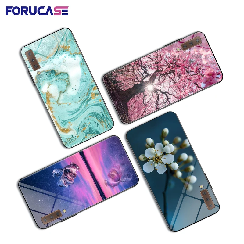 Новая пара чехол для телефона samsung A30 A20 A50 A10 A40 A70 A30S A50S A20S A10S Крышка A7 A9 A6 A8 плюс 2018 A3