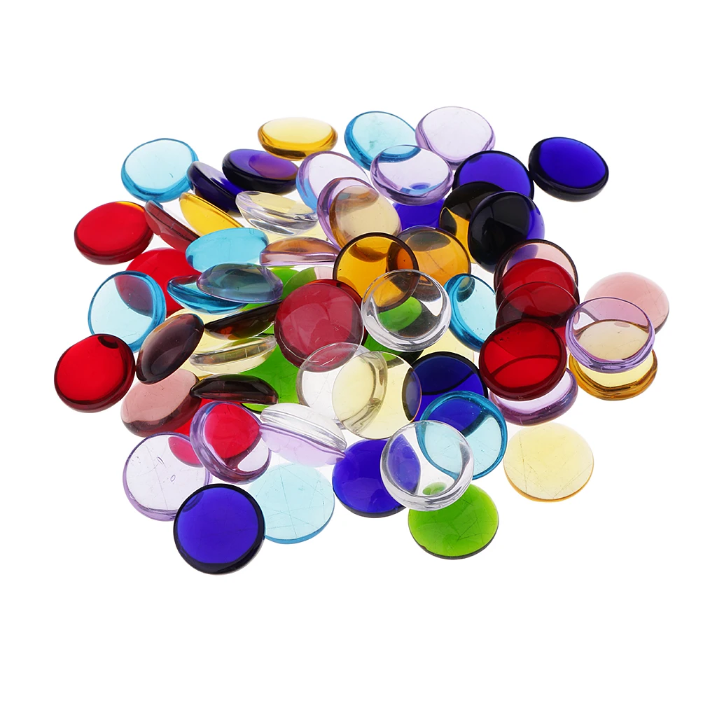Assorted Color Round Clear Vitreous Glass Mosaic Tiles for Arts DIY Crafts Assorted Color Round Clear Vitreous Glass Mosaic Tiles for Arts DIY Crafts