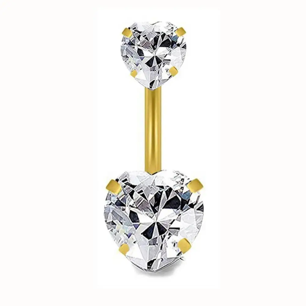 Женское кольцо для пирсинга пупка из хирургической стали 1 шт.|Украшения тела| |