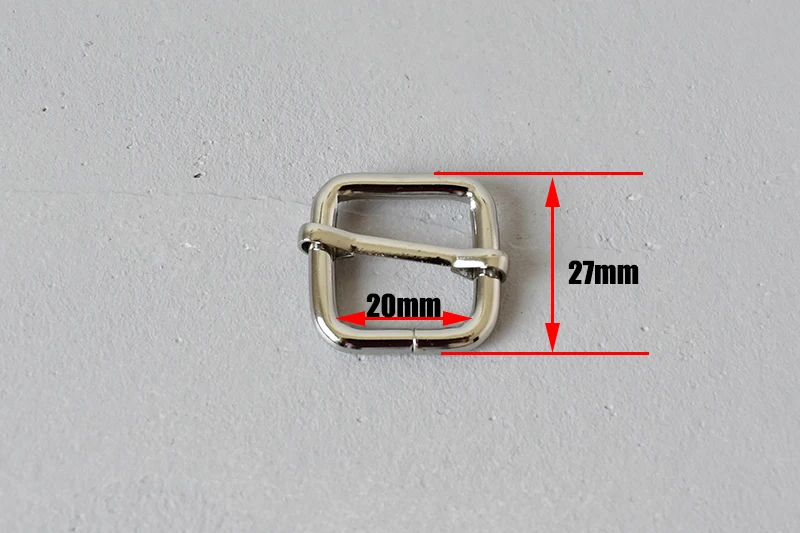1 set metal adjusters buckle 20mm webbing D rings clip hook for bag dog collar leash sewing accessories connection buckles