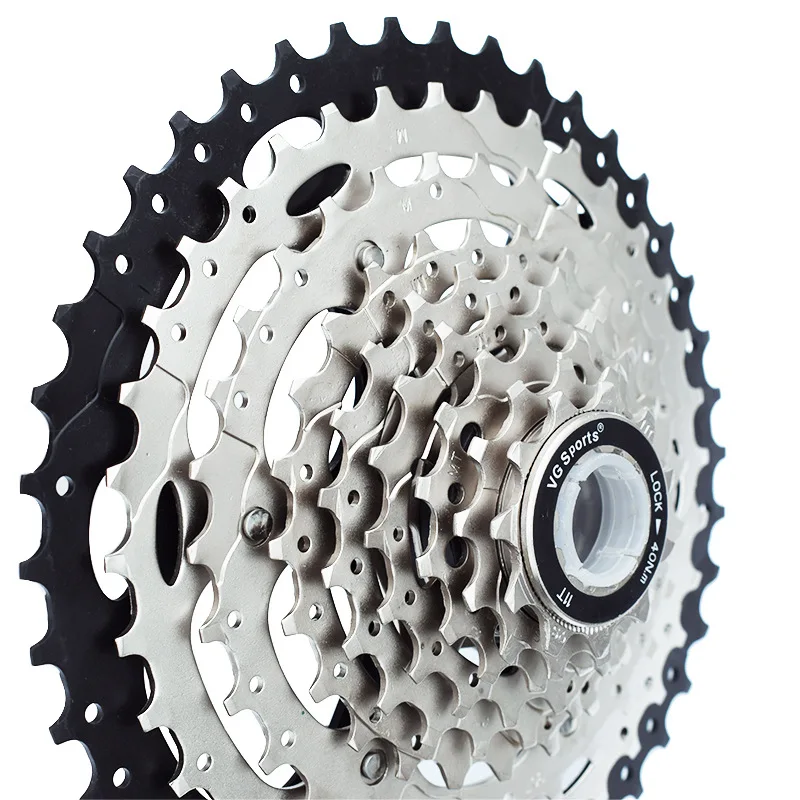 VG спортивный 9-speed 42T горный велосипед кассета маховик велосипедный маховик 11-42T