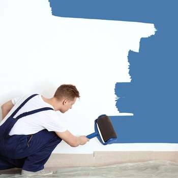 

8PCS Painting Roller Brush Set Wall Decorate Brush Kit Multifunctional House Paint Rollers Tools DIY Home Office Decoration