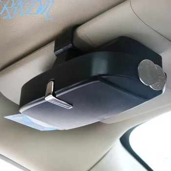

Car Glasses Box Storage Holder Sunglasses Case For Toyota Camry avensis RAV4 CHR Crown Reiz Corolla Vios Yaris L auris