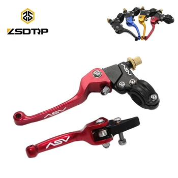 

ZSDTRP ASV F3 2nd Short Aluminium Alloy Brake & Clutch Handlebar Lever for Motocross Motorcycle Pitbike Dirt Pit Bike