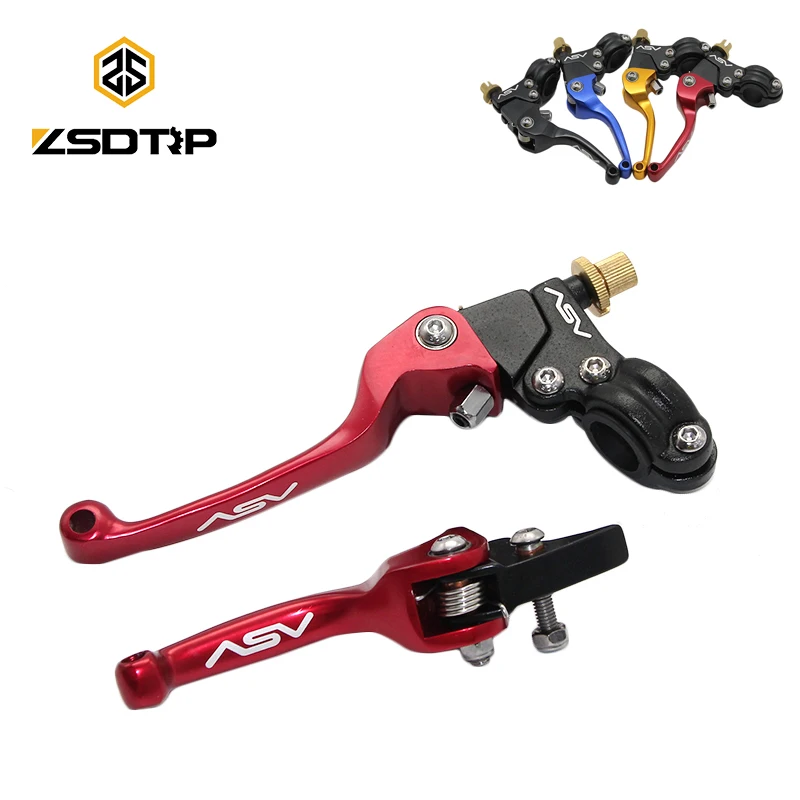 ZSDTRP ASV F3 2nd Short Aluminium Alloy Brake & Clutch Handlebar Lever for Motocross Motorcycle Pitbike Dirt Pit Bike ZSDTRP ASV F3 2nd Short Aluminium Alloy Brake & Clutch Handlebar Lever for Motocross Motorcycle Pitbike Dirt Pit Bike