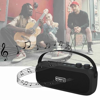 

Booms Bass L14 Mini Portable Wireless Bluetooth Speaker Stereo Radio Music Subwoofer Column Speakers for Computer