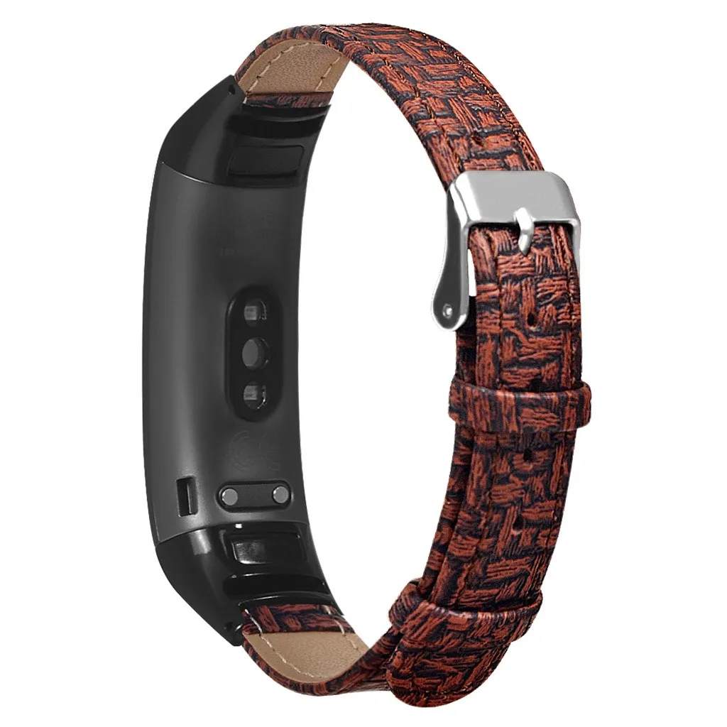 Ouhaobin ремешок для huawei Honor Band 4 ремешок для часов браслет для Honor Band 5 Кожаный ремешок браслет 1022#2