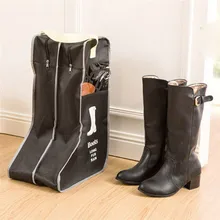 Переносная сумка для хранения высоких сапог, защитная сумка, чехол для сапог, пылезащитный чехол для хранения, закрытые молнии, домашняя организованная#3D4