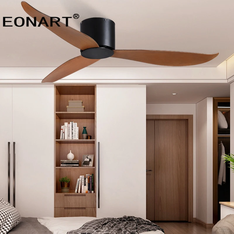 Потолочный вентилятор 52-дюймовый с дистанционным управлением и светодиодной