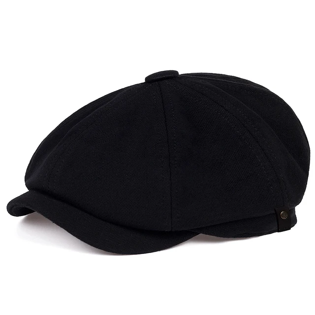 Fashion Fashion wild Newsboy Men Women beret Hat Driver Flat Cap hip hop hats Solid color Retro casual berets gorras_voghion.com