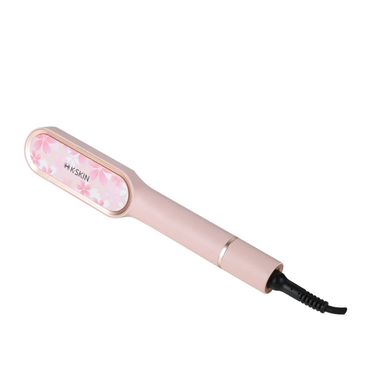 Multifunctional Hot Combs Anti-Scalding Hair Straightening Brush Ceramic Hair Curler Heated Electric Smart Straightener